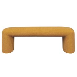 Piper Bench Ottoman - Mustard