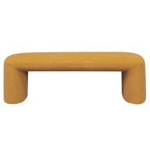 Piper Bench Ottoman - Mustard