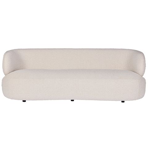 Greenwich 3 Seater Sofa - Ivory Boucle