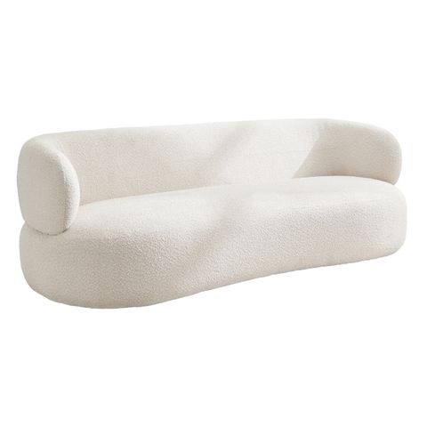 Greenwich 3 Seater Sofa - Ivory Boucle