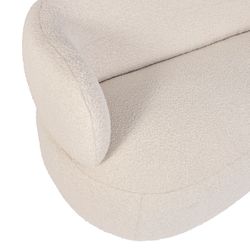 Greenwich 3 Seater Sofa - Ivory Boucle