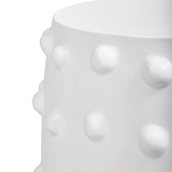 Otto Concrete Stool - White