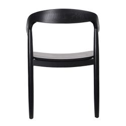 Astrid Ashwood Dining Chair - Black