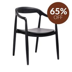 Astrid Ashwood Dining Chair - Black