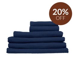 Birkshire 3 Seater Sofa SLIP COVER ONLY -  Navy Linen