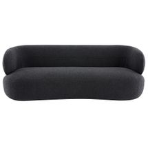 Greenwich 3 Seater Sofa - Black Onyx Boucle