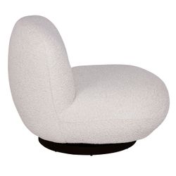 Felicity Swivel Occasional Chair - Ivory Boucle