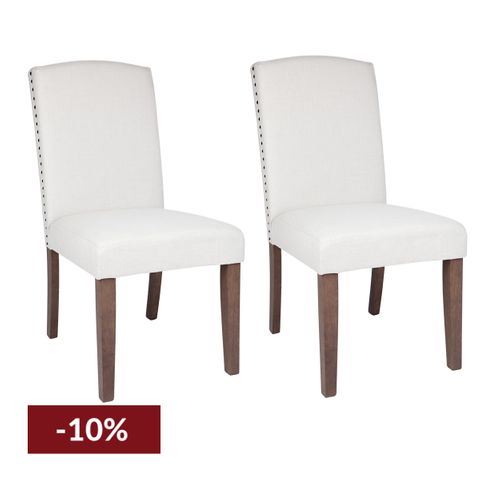 Lethbridge Dining Chair Set of 2  - Natural