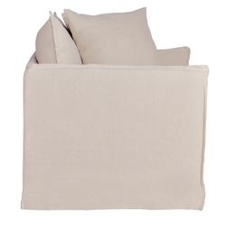 Palm Beach Slip Cover Arm Chair - Natural Linen