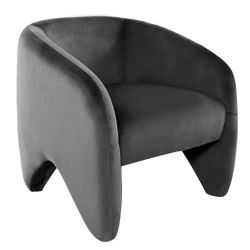 Strado Upholstery Swatch - Charcoal Velvet