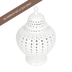 Minx Temple Jar White Range