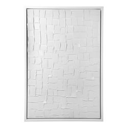 Mosaic Blanco Canvas Painting