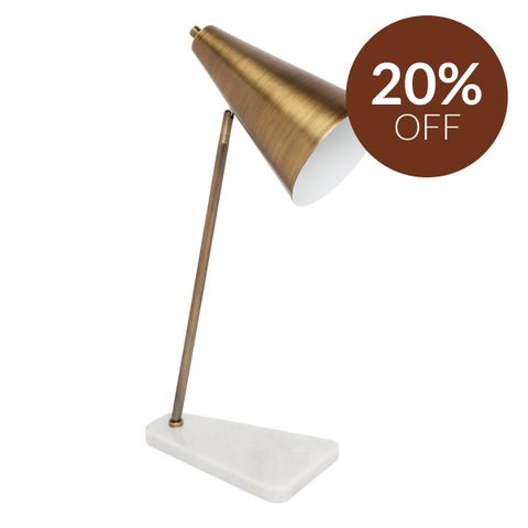 Jaggar Marble Task Lamp