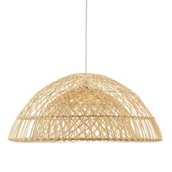 Longport Rattan Pendant - Dome