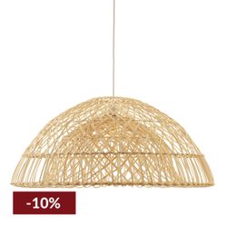 Longport Rattan Pendant - Dome