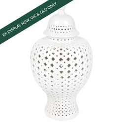 Minx Temple Jar White Range