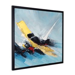 Catching the Rapids Canvas Painting