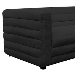 Colorado 3 Seater Sofa - Black Onyx Boucle