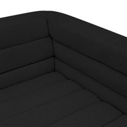 Colorado 3 Seater Sofa - Black Onyx Boucle