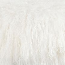 Fur Upholstery Swatch - White