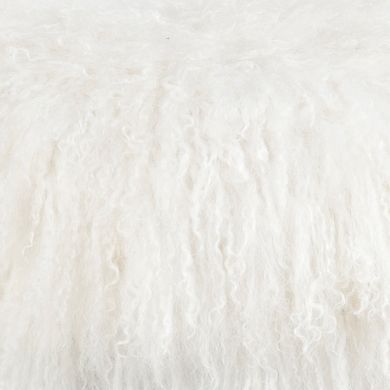 Fur Upholstery Swatch - White