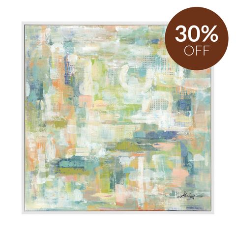 Spring Gardens Canvas Painting