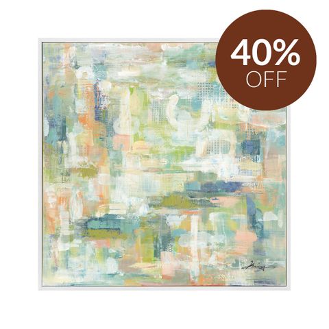 Spring Gardens Canvas Painting