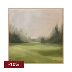 Green Meadows Canvas Painting