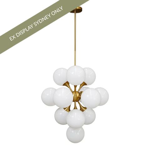 Karina Pendant - Medium Brass - OUTLET NSW
