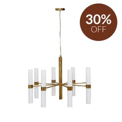 Aurelia Pendant - Brass