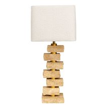 Hamburg Marble Table Lamp - Natural