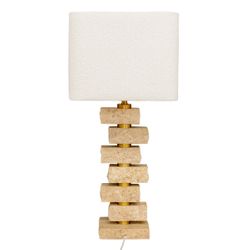 Hamburg Marble Table Lamp - Natural