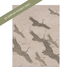 Cranes Series II Oil On Canvas Painting - OUTLET NSW