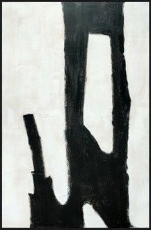 Monochrome Canvas Painting - OUTLET NSW