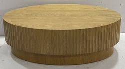 Avery Egg Shape Coffee Tale - Natural Oak - OUTLET NSW