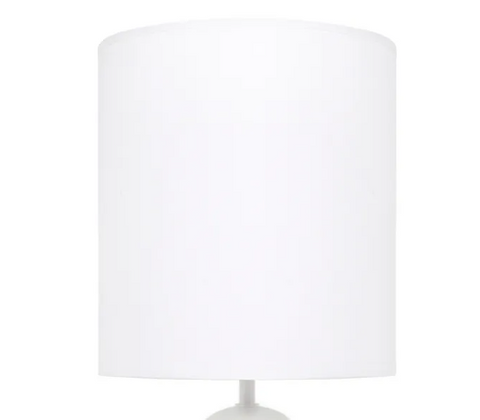 Koa Table Drum Shade - White