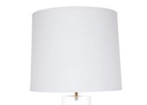 Eli Table Tapered Shade - White