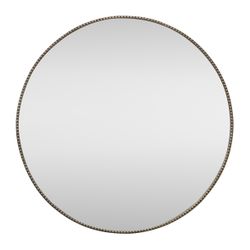 Vera Round Mirror - Antique Silver - OUTLET NSW