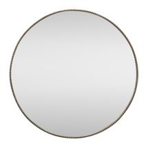 Vera Round Mirror - Antique Silver - OUTLET NSW