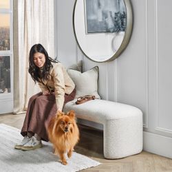 Vera Round Mirror - Antique Silver - OUTLET NSW