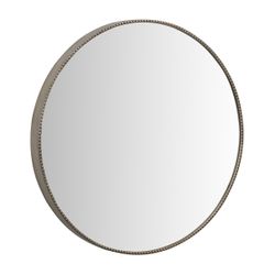 Vera Round Mirror - Antique Silver - OUTLET NSW