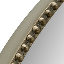 Vera Round Mirror - Antique Silver - OUTLET NSW