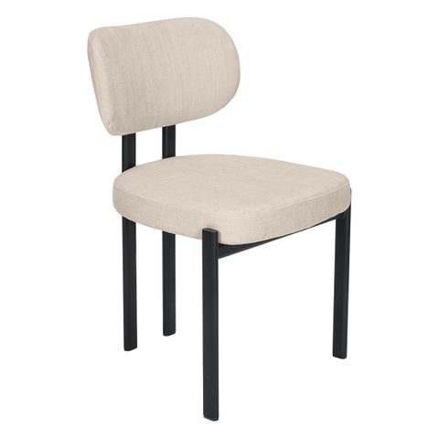 Stuart Dining Chair - Natural Chenille