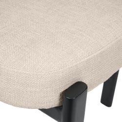 Stuart Dining Chair - Natural Chenille
