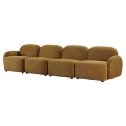Ramona Modular 4 Seater Sofa - Toffee