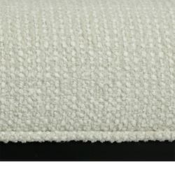 Novak Black Iron Stool - Speckle Ecru