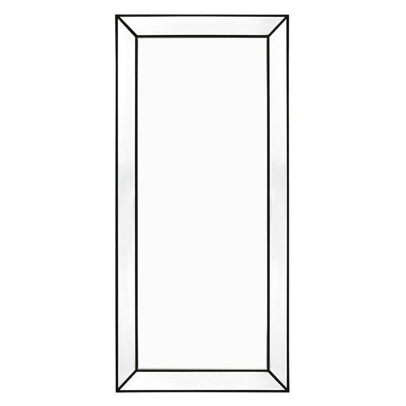 Zeta Floor Mirror - Black