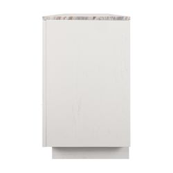 Benedict White Oak Buffet - River Brown Marble