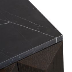 Benedict Smoked Oak Bedside Table Range