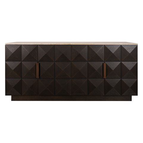 Benedict Smoked Oak Buffet Range